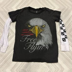 Lauren Moshi Boys ‘Free Flyin’ Boys Long Sleeve Shirt